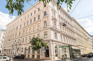 Gewerbeimmobilie mieten in Gonzagagasse, 1010 Wien, KLIMATISIERTES 139 m2 ALTBAUBÜRO - KANZLEI, 3 Zimmer, Komplettküche, 2 Bäder, Parketten, Gonzagagasse, U2/U4-Nähe