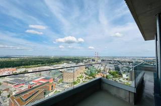 Wohnung kaufen in Modecenterstraße 20, 1030 Wien, 4. ZIMMER! PROVISIONSFREI! DG! ERSTBEZUG! 38. STOCK! PENTHAUSE MIT 34m² DACHTERRASE! POOL! WIENBLICK