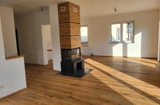 Haus kaufen in 4843 Ampflwang, Leistbarer Neubau Bungalow barrierefrei klein fein mit XL-Terrasse, Erstbezug, Photovoltaikanlage & Doppelcarport in 1A Lage in Ampflwang am Hausruck