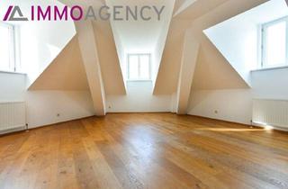 Wohnung kaufen in Wiener Privatklinik, Schlesingerplatz, 1080 Wien, 3 Zimmer Dachgeschoßwohnung mit großer Wohnküche in saniertem Altbau