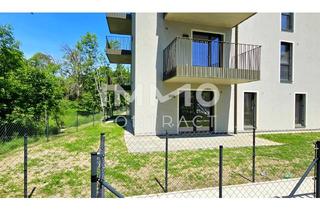 Wohnung kaufen in Elisabeth Bollenberger Gasse, 2700 Wiener Neustadt, Südgarten in Ruhelage: Provisionsfreie 4-Zimmer-Wohnung, 2 Bädern, Eigengarten mit Grünblick