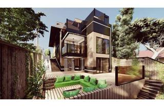 Villen zu kaufen in Seuttergasse 60, 1130 Wien, Villa beim Lainzer Tiergarten nach Kundenwunsch geplant - Edelrohbau mit Baugenehmigung - Lift im Haus möglich