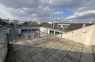 Wohnung mieten in Freyung, 1010 Wien, PALAIS HARDEGG: Dachgeschoßwohnung mit großer Terrasse direkt an der Freyung - zu mieten in 1010 Wien