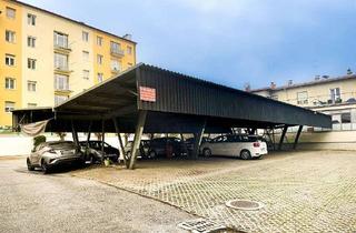 Garagen mieten in Lazarettgasse, 8020 Graz, Überdachter und versperrter Autoabstellplatz