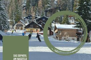 Gewerbeimmobilie mieten in 9620 Sonnenalpe Nassfeld, Ferienwohnung direkt an der Skipiste am Nassfeld! Wochenweise buchbar.