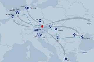 Gewerbeimmobilie kaufen in 4482 Ennsdorf, 11.000m² BB-Grund- Halle im Hafen Enns - Ennsdorf