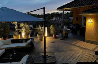 Villen zu kaufen in 5110 Oberndorf bei Salzburg, Villa mit großer Panoramadachterrasse und unverbaubarer Traumaussicht in absoluter Ruhelage (provisionsfrei)