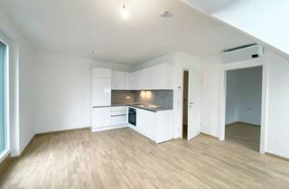Wohnung mieten in Pawlikgasse 9/15, 1220 Wien, 2 Zimmer mit Klimaanlage und Terrassse | Ruhelage | Badeteich Hirschstetten in Fußnähe.