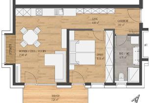 Wohnung kaufen in 6092 Birgitz, "BIRGIDS17" Sonnige 2-Zimmer-Wohnung mit schöner Terrasse! Top 11