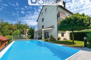 Wohnung kaufen in 4048 Puchenau, POOL-POSITION - Erdgeschosswohnung mit großem Garten, Pool, Bergblick und zwei Garagen in Puchenau