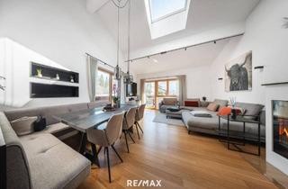 Wohnung kaufen in 6393 Sankt Ulrich am Pillersee, Stilvolle Dachgeschosswohnung mit sonniger Terrasse und privatem Gartenanteil