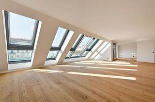 Penthouse kaufen in Kettenbrückengasse 22, 1040 Wien, LUXUS-PENTHOUSE DIREKT AM NASCHMARKT! Grandiose Dachterrasse mit traumhaften Wienblick
