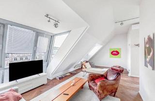 Penthouse mieten in Praterstraße, 1020 Wien, Klimatisiertes & möbliertes Penthouse mit Terrasse in Bestlage in der Praterstraße, direkt bei U1-Station