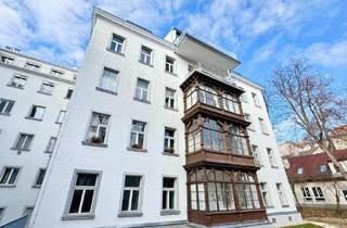 Haus kaufen in Kutschkermarkt, 1180 Wien, RARITÄT | TOPLAGE NÄHE KUTSCHKERMARKT | ZWEI EXKLUSIVE DACHGESCHOSSWOHNUNGEN | KOMPLETTER HINTERTRAKT