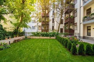 Wohnung kaufen in 1090 Wien, Urbanes Altbaujuwel mit Eigengarten