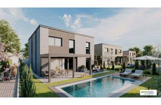 Einfamilienhaus kaufen in 2203 Großebersdorf, Modernes Einfamilienhaus in Großebersdorf: Neubau-Erstbezug in Holzmassivbauweise mit rd. 141 m² WNFL und Garten