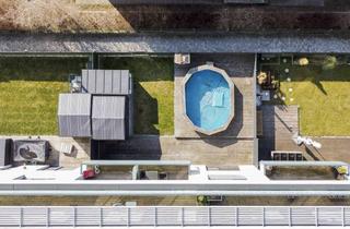Wohnung kaufen in 2100 Leobendorf, Familientraum - Stylische Gartenwohnung mit Bergblick, Pool und zwei Garagenplätze