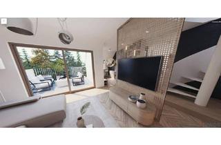 Penthouse kaufen in Auhofstraße, 1130 Wien, Luxus-Penthouse mit 3,7m Raumhöhe, Atrium, Aufzug in die Wohnung und 360° Dachterrasse