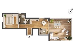 Wohnung kaufen in Franz-Prantl-Park, 6200 Jenbach, Hochwertige 2-Zimmer Dachgeschoss Wohnung IW13