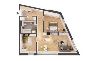 Wohnung kaufen in Nußdorfer Straße 2, 9900 Lienz, 3-Zimmer Hochparterre Neubau-Wohnung (W03)