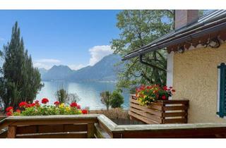 Villen zu kaufen in 4866 Unterach, Charmante Altbauvilla mit Potenzial - direkt am Attersee mit eigenem Seegrundstück und Zweitwohnsitzwidmung