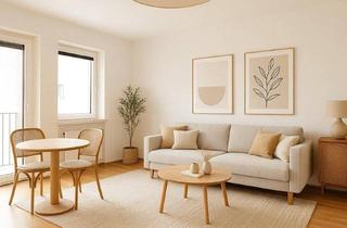 Wohnung kaufen in 1100 Wien, Liebevoll saniertes Apartment in absoluter Ruhelage - Balkon - am Sonnwendviertel!