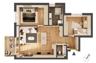 Wohnung kaufen in Franz-Prantl-Park, 6200 Jenbach, Hochwertige 3-Zimmer Neubauwohnung mit Balkon IW09