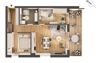 Wohnung kaufen in Franz-Prantl-Park, 6200 Jenbach, Hochwertige 3-Zimmer Neubauwohnung mit Balkon HW04