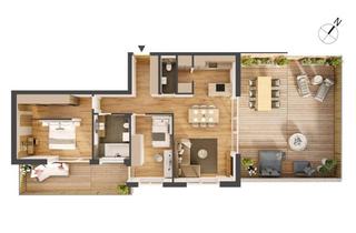 Penthouse kaufen in Franz-Prantl-Park, 6200 Jenbach, Hochwertige 3-Zimmer Penthousewohnung mit Terrasse HW21