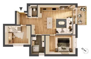 Wohnung kaufen in Franz-Prantl-Park, 6200 Jenbach, Hochwertige 3-Zimmer Neubauwohnung mit Balkon HW09