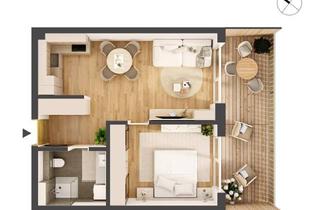Wohnung kaufen in Franz-Prantl-Park, 6200 Jenbach, Hochwertige 2-Zimmer Neubauwohnung mit Balkon HW05