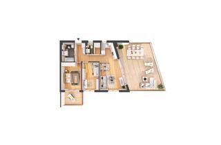 Wohnung kaufen in Kranebitterbodenweg 2, 6020 Innsbruck, Hochwertige 3-Zimmer Neubau-Wohnung mit großer Terrasse (W09)