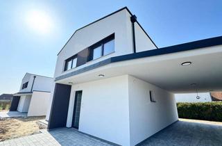 Einfamilienhaus kaufen in Kasernenstraße 28, 7540 Güssing, Schlüsselfertiges Neubau Einfamilienhaus (110 m²) mit Grünbereich und Carport in Güssing