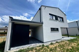 Einfamilienhaus kaufen in Kasernenstraße 28, 7540 Güssing, Schlüsselfertiges Neubau Einfamilienhaus (110 m²) mit Grünbereich und Carport in Güssing