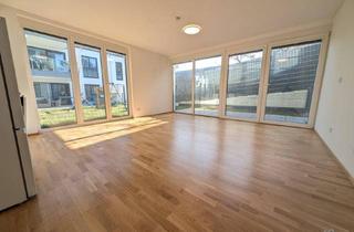 Wohnung mieten in Obstgartenweg, 1220 Wien, ALTE DONAU - GARTENTRAUM: Gut geschnittene 1 Zimmer Terrassenwohnung in ruhiger Wohnlage