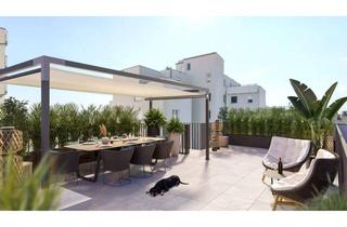 Penthouse kaufen in Seidengasse 19, 1070 Wien, Provisionsfrei - PENTHOUSE - 360° BLICK - ca. 168m² NFL - 3 bis 4 Zimmer - 2 Bäder - ca. 31m² Terrasse auf Wohnebene - Lift auf die ca. 90m² Dach-Terrasse - hochwertige Ausstattung - Neubauprojekt - Fertigstellung Q3-2025