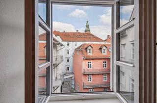 Wohnung kaufen in Schmiedgasse, 8010 Graz, Wohnen in der Schmiedgasse – Charmante Dachgeschosswohnung in denkmalgeschütztem Stadthaus