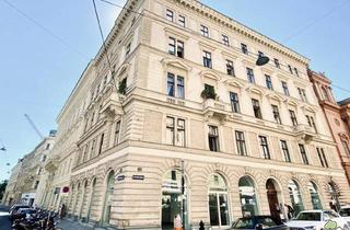 Büro zu mieten in Seilerstätte, 1010 Wien, 1010 - REPRÄSENTATIVES 5 ZIMMER-ALTBAUBÜRO IN DER SEILERSTÄTTE