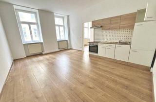 Wohnung mieten in Kreuzgasse, 1180 Wien, Helle 59m² Altbauwohnung, 2 Zimmer mit Einbauküche in 1180 Wien zu mieten