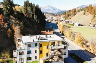 Garagen kaufen in 6391 Fieberbrunn, In seiner Art seltenes und daher außergewöhnliches Investitionsobjekt - private Penthouse-Wohnung mit Ordinations-/ Therapieräumen/ touristische Vermietung