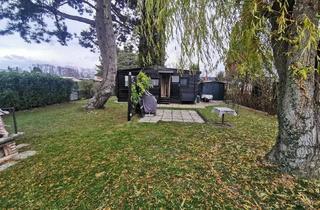 Haus kaufen in 7035 Steinbrunn, Grandiose Doppelparzelle. Schönes Mobilheim komplett eingerichtet, zum Sofortbezug mit großem Garten.
