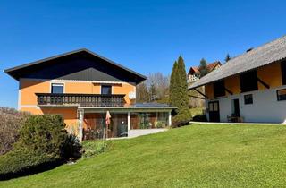 Haus kaufen in 8081 Pirching am Traubenberg, Ein- oder Zweifamilienwohnhaus mit zwei Wohneinheiten, großem Grundstück und Nebengebäude in schöner leicht erhöhter Lage.