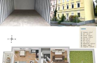 Wohnung kaufen in Brucknerstraße, 4020 Linz, 3 Zimmer-Altbauwohnung inkl. Garage