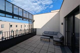 Wohnung mieten in Zelda-Kaplan-Weg 10, 1100 Wien, Moderne Neubauwohnung mit Dachterrasse im Dachgeschoß am Wienerberg