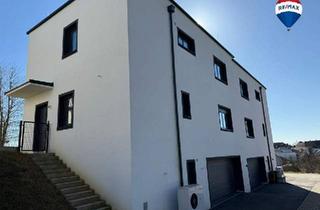 Doppelhaushälfte kaufen in 4722 Griesbach, Doppelhaushälfte mit Doppelgarage und Blick über die "Sternenstadt" Peuerbach !