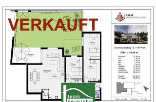 Wohnung kaufen in Donauwartesteig, 1190 Wien, (VERKAUFT) Anleger aufgepasst (3,5% Mietgarantie). Gartenwohnung mit eigenem Eingang, Luxusneubau in Hanglage mit Bergsauna | amBergblick19. - WOHNTRAUM