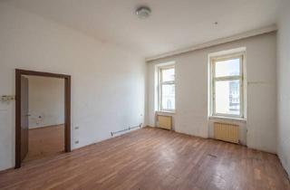 Wohnung kaufen in Hannovermarkt, 1200 Wien, **Hannovermarkt** Sanierungsbedürftige 3-Zimmer Altbauwohnung - Airbnb - Balkonoption