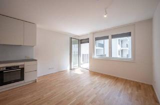 Wohnung mieten in Anton-Scharff-Gasse, 1120 Wien, ASG IV-Qualitatives Wohnen in urbaner Lage: hochwertiger 1-Zimmer ERSTBEZUG mit Balkon! Tischler-Einbaumöbel! +Provisionsfrei+