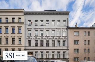 Wohnung kaufen in Wurmsergasse, 1150 Wien, Sanierungsbedürftige Altbauwohnung in gepflegter Liegenschaft - mit Top-Anbindung in unmittelbarer Nähe des Meiselmarktes