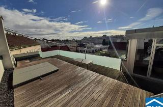 Penthouse kaufen in Stumpergasse, 1060 Wien, Designer Dachgeschoß-Wohnung mit großzügiger Terrasse auf einer Ebene